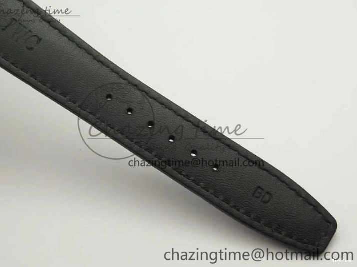 MIROTIME 0809 Portuguese Tourbillon IW5046 SS ZF Best Edition Gray Dial on Black Leather Strap SunProtective 7147